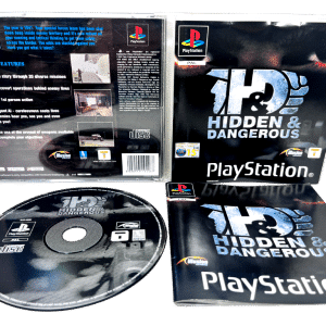 HD: HIdden & Dangerous (PS1) *MINT COMPLETE*