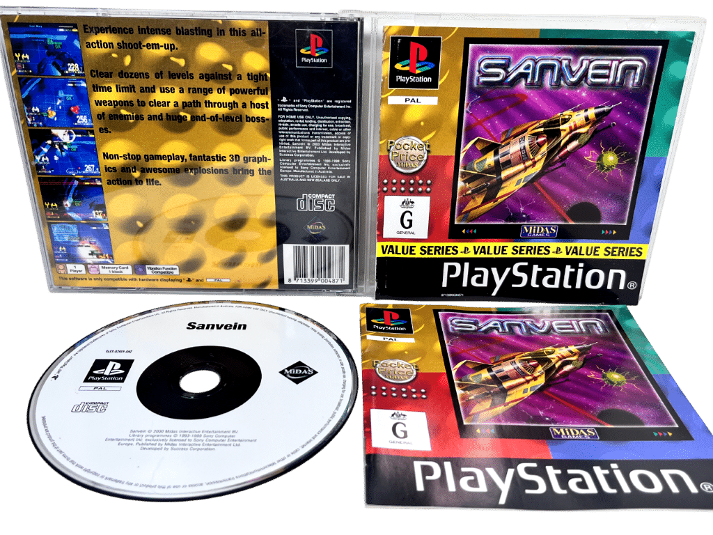 SANVEIN (PS1) *MINT COMPLETE*