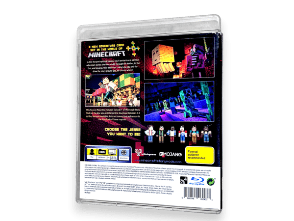 MINECRAFT Story Mode: SEASON PASS DISC (PS3) *EXCELLENT & COMPLETE* - Image 3