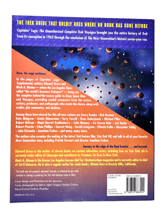 Captains' Logs: The Unauthorized Complete Trek Voyages (1995) - Image 2