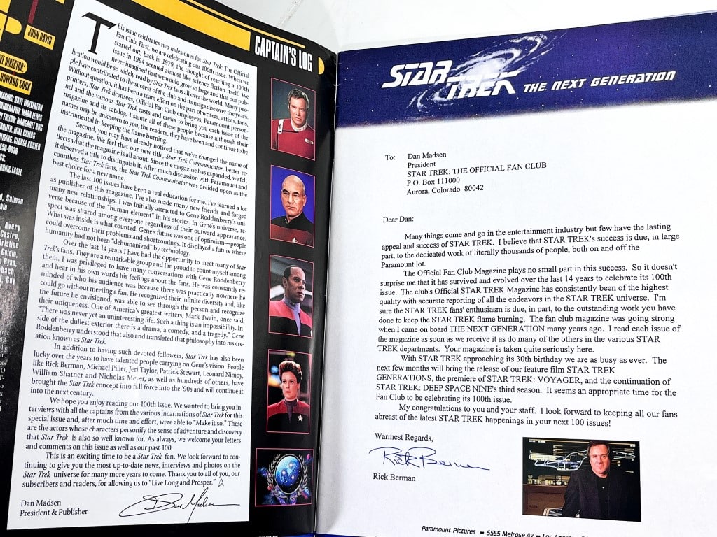 STAR TREK Communicator Magazine: 100th Issue! (POSTER EDITION) - Image 5