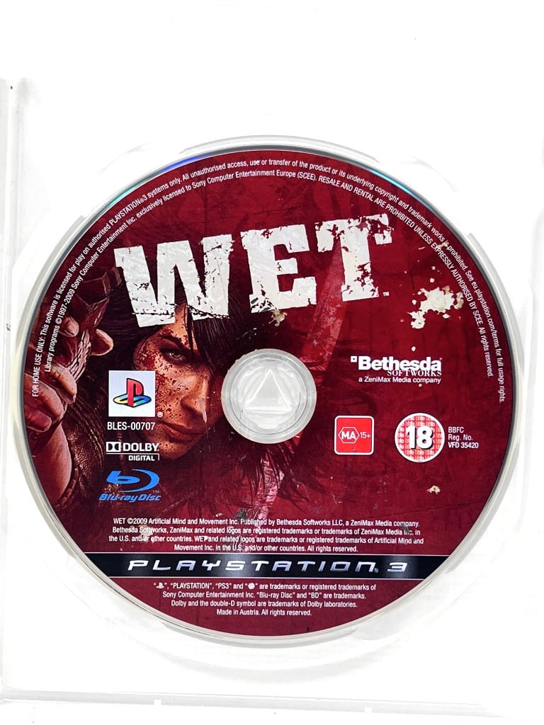 WET PS3