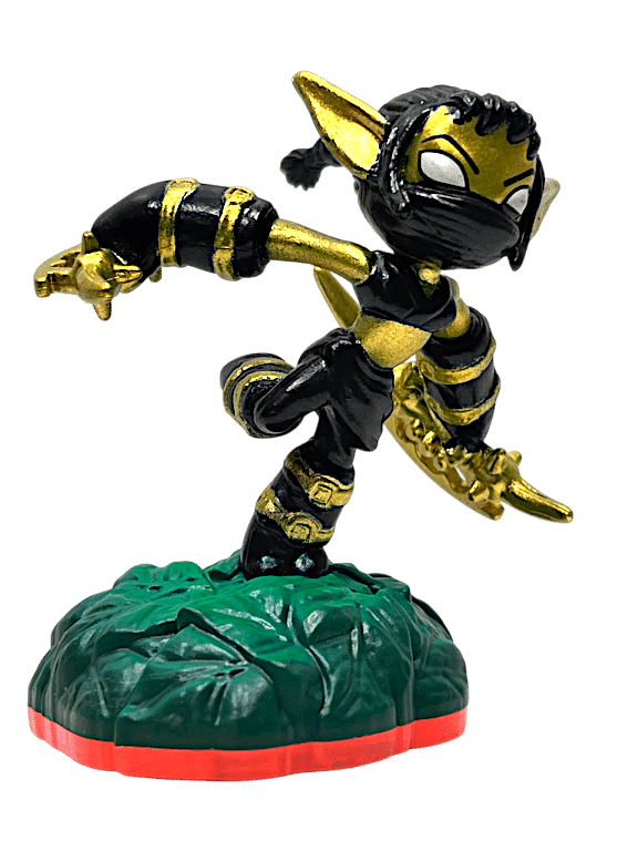 Skylanders Giants Figurine: LEGENDARY STEALTH ELF (RARE)