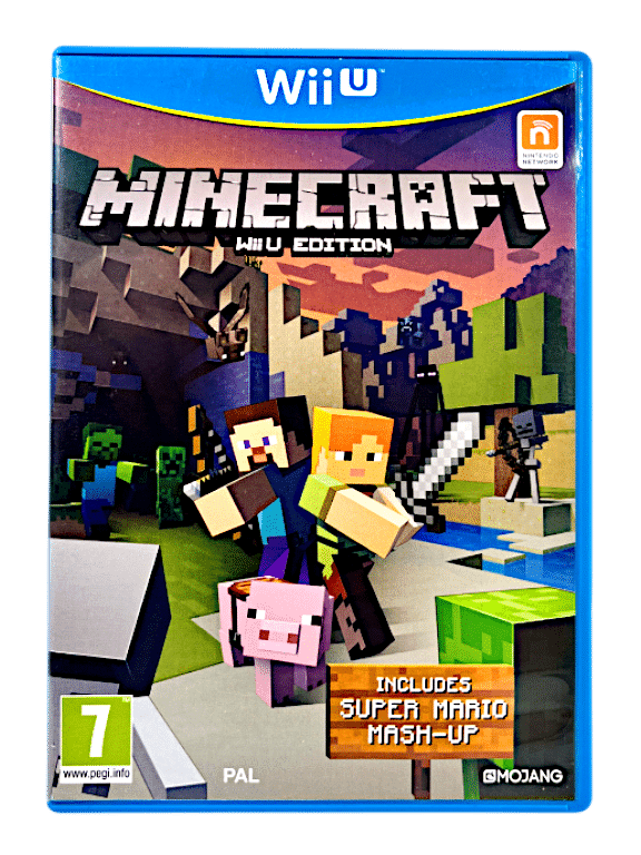 Minecraft Wii Last Update MINECRAFT (Wii U MARIO Edition) *MINT