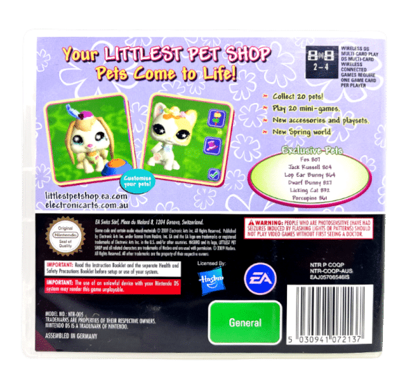 Littlest Pet Shop: SPRING (DS)