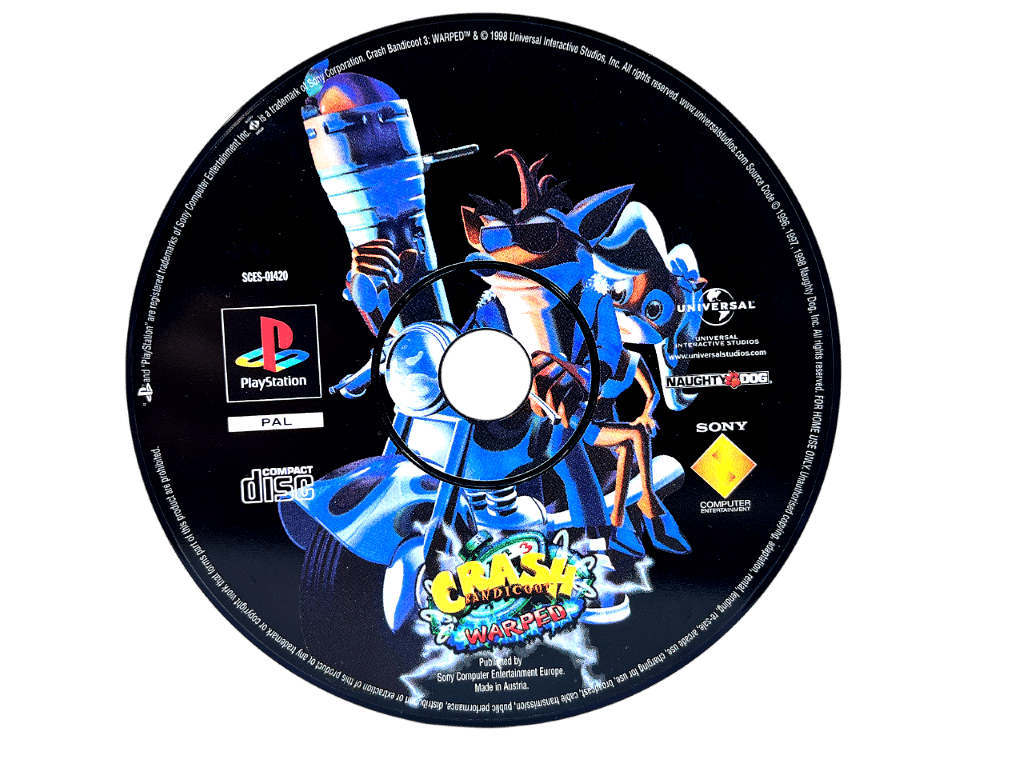 CRASH BANDICOOT 3: Warped (PS1) Appleby Games - Main Image