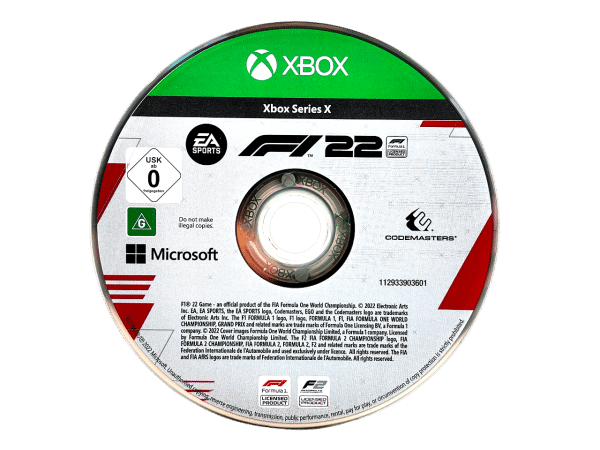 F1 22 (FORMULA 1 2022) Xbox Series X