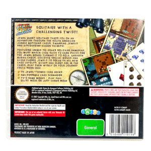 JEWEL QUEST Solitaire with a Twist! (Nintendo DS)