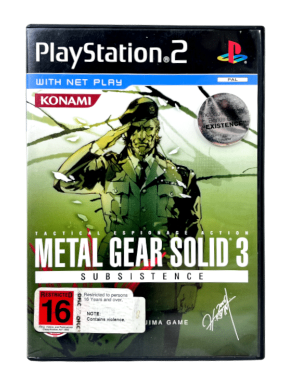 Metal Gear Solid 3: Subsistence (PS2