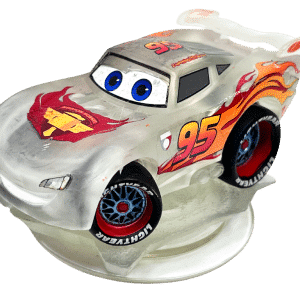 Disney Infinity: Lightning McQueen CRYSTAL TRANSLUCENT *RARE*