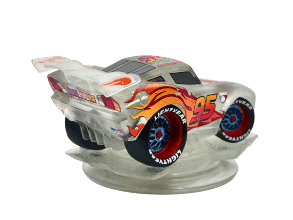 Disney Infinity: Lightning McQueen CRYSTAL TRANSLUCENT *RARE*