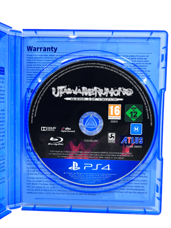 Utawarerumono: Mask of Truth (PS4)