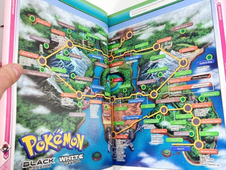 Pokemon Black Version + White Official Game Guide (Collector's Hardcover) *INCLUDES POSTER* - Image 6
