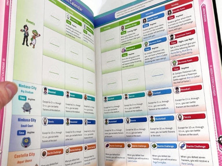 Pokemon Black Version + White Official Game Guide (Collector's Hardcover) *INCLUDES POSTER* - Image 9