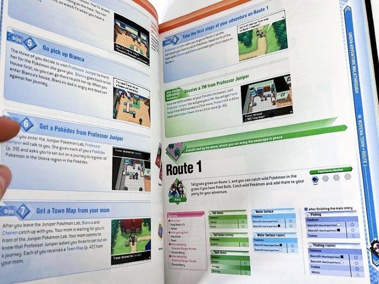 Pokemon Black Version + White Official Game Guide (Collector's Hardcover) *INCLUDES POSTER* - Image 10