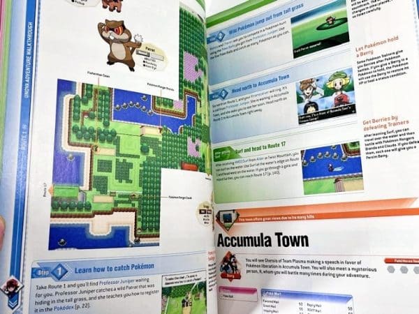 Pokemon Black Version + White Official Game Guide (Collector's Hardcover) *INCLUDES POSTER* - Image 11