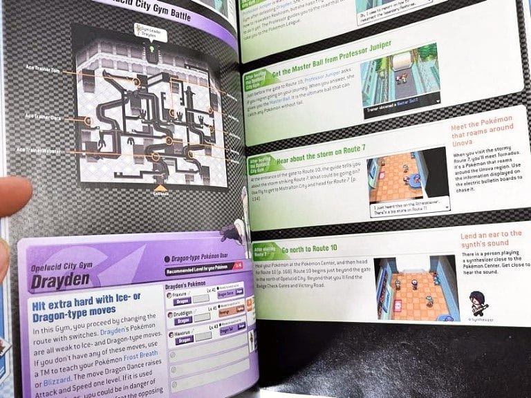 Pokemon Black Version + White Official Game Guide (Collector's Hardcover) *INCLUDES POSTER* - Image 13