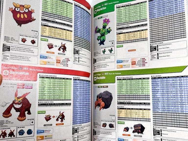 Pokemon Black Version + White Official Game Guide (Collector's Hardcover) *INCLUDES POSTER* - Image 19