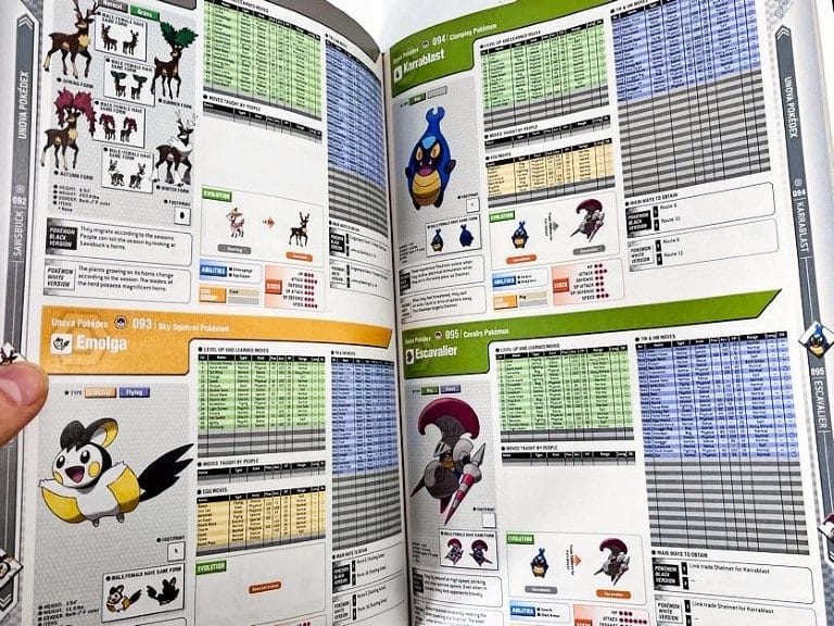 Pokemon Black Version + White Official Game Guide (Collector's Hardcover) *INCLUDES POSTER* - Image 18
