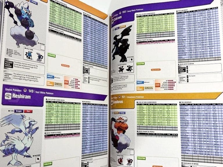 Pokemon Black Version + White Official Game Guide (Collector's Hardcover) *INCLUDES POSTER* - Image 17