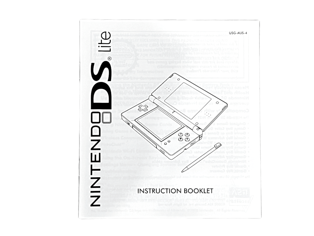 Nintendo DS Lite Console (AQUA / TEAL) *BOXED* - Image 17