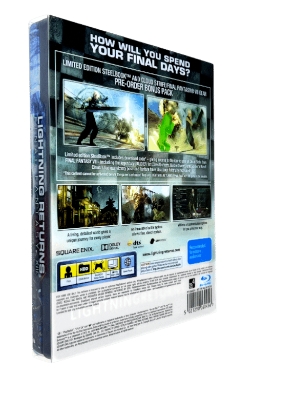 Lightning Returns Final Fantasy XIII COLLECTOR'S STEEL EDITION *AS NEW - MINT COLLECTOR'S* - Image 10