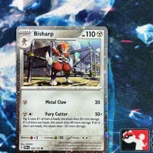 POKEMON TCG Shrouded Fable Promo Bisharp 149/197 Cosmo Holo