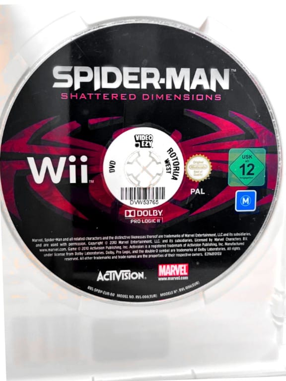 Spider-Man Shattered Dimensions (Nintendo Wii)