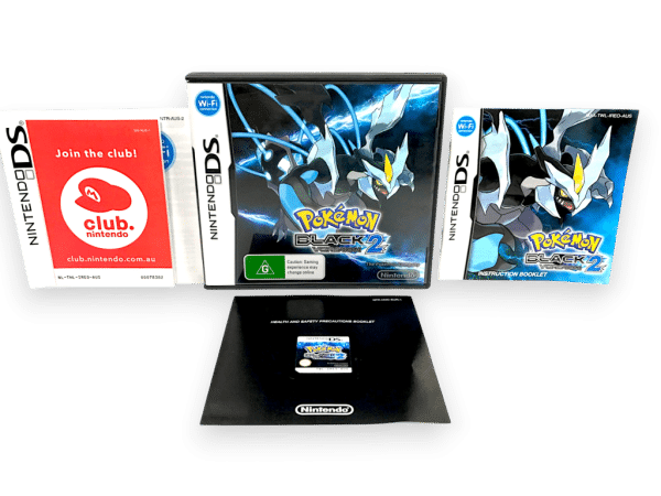 POKEMON Black Version 2 (DS) *EXCELLENT & COMPLETE* - Image 6