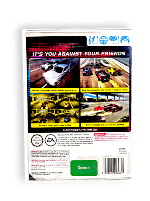 Need for Speed Hot Pursuit (Wii) *EXCELLENT & COMPLETE* - Image 5