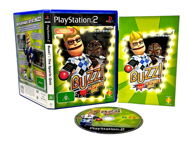 BUZZ the Sports Quiz (PS2) *GAME + BUZZERS BUNDLE!! - Image 4