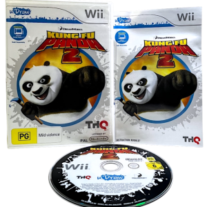 KUNG FU PANDA 2 (Wii) UDraw game *Excellent + Complete*
