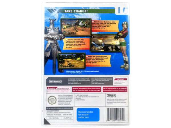 BWI: BATTALION WARS 2 (Wii) *COMPLETE* - Image 2