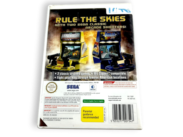 GUNBLADE ARCADE HITS PACK (Wii) *EXCELLENT* - Image 2