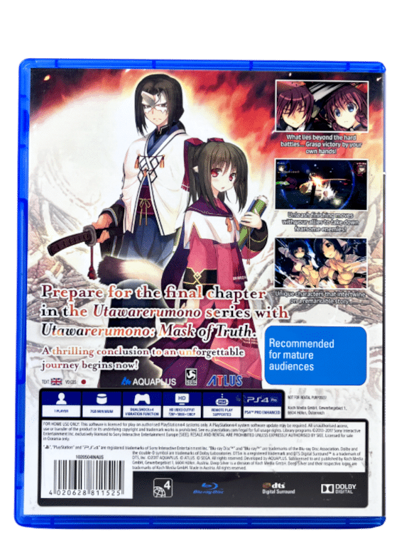 Utawarerumono: Mask of Truth (PS4)