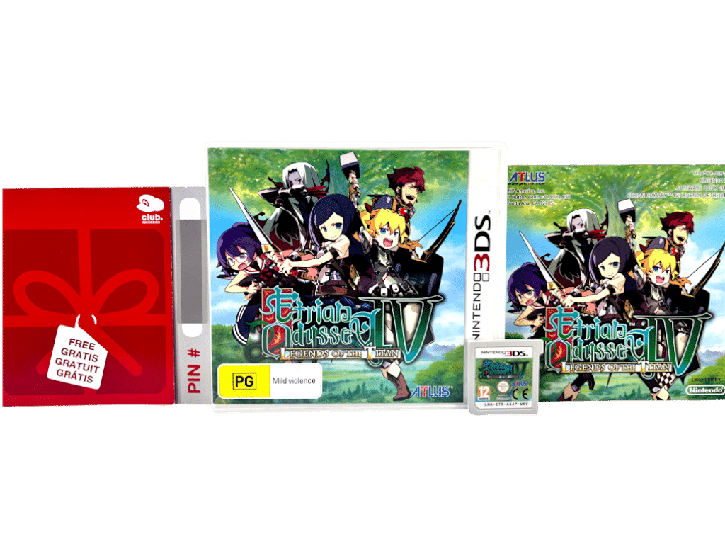 Etrian Odyssey IV: Legends of the Titan (3DS) *MINT COMPLETE*
