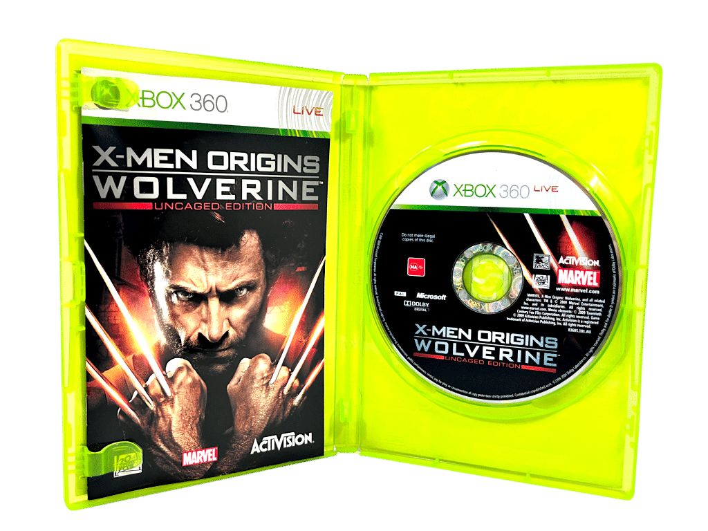 X-Men Origins Wolverine Uncaged Edition XBox 360 game