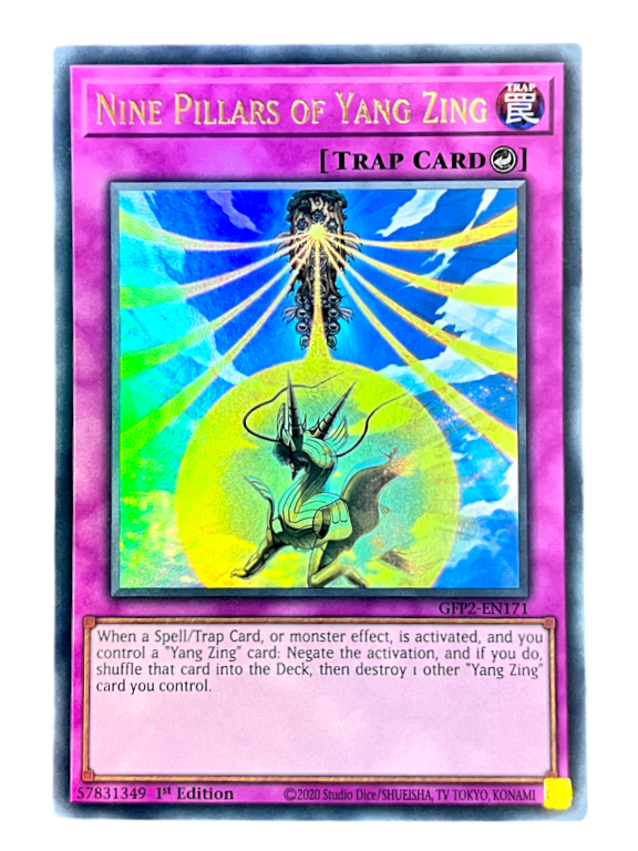 YU-GI-OH TCG - Nine Pillars of Yang Zing GFP2-EN171 Ultra Rare 1st Edition