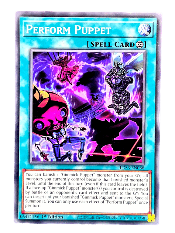 YU-GI-OH TCG - Perform Puppet LDS3-EN068