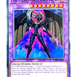YU-GI-OH TCG - Evil HERO Malicious Fiend - LDS3-EN032 1st Edition