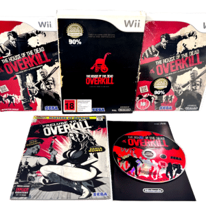 House of the Dead Overkill BOXED COLLECTOR'S EDITION (Wii) *MINT COMPLETE*