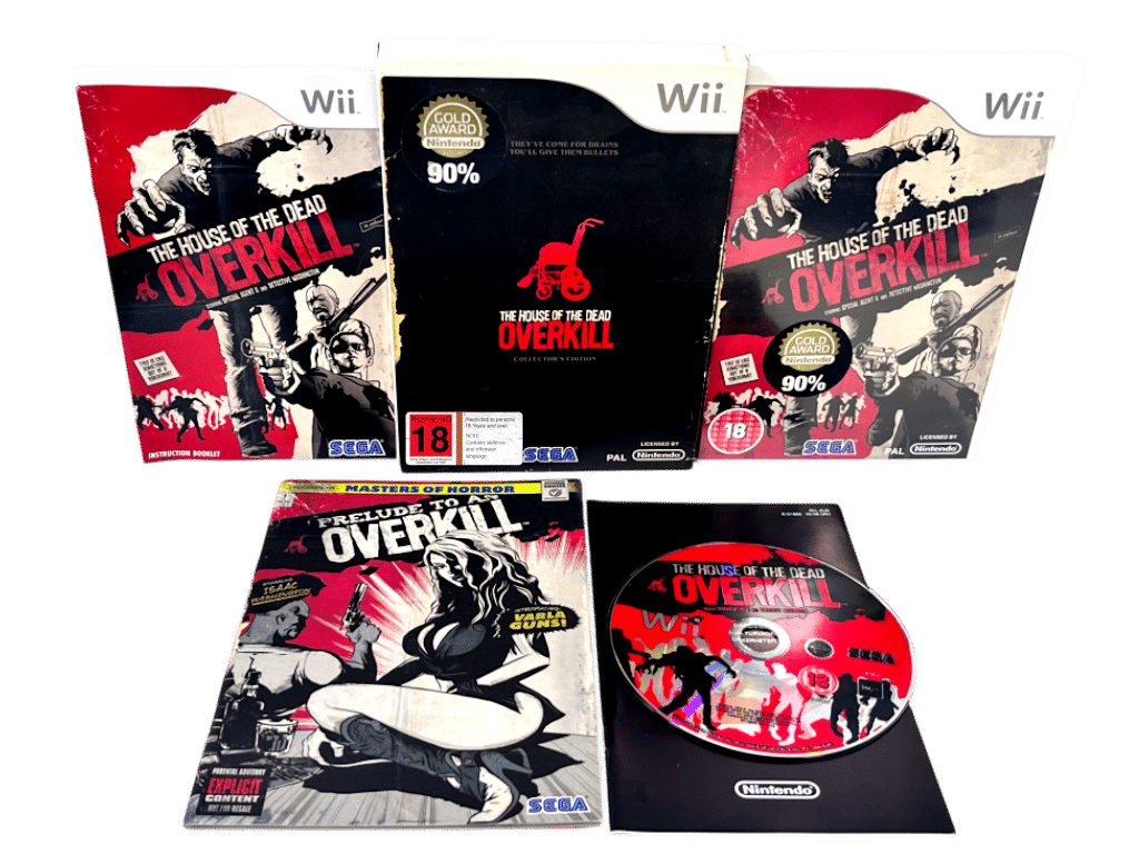 House of the Dead Overkill BOXED COLLECTOR'S EDITION (Wii) *MINT COMPLETE*
