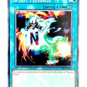 Yu-Gi-Oh TCG - Spirit Message "N" - 1st Edition LDS3-EN013