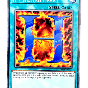 Yu-Gi-Oh TCG - LDS3-EN107 H - Heated Heart 1st Edition