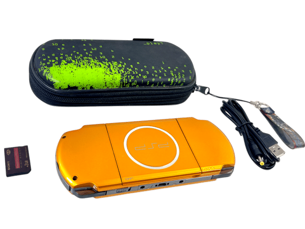 PSP Slim 3002 Console Limited Edition *METALLIC GOLD - RARE*