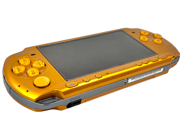 PSP Slim 3002 Console Limited Edition *METALLIC GOLD - RARE*