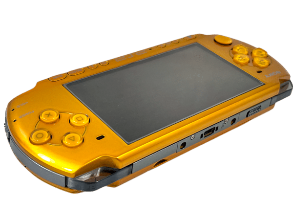 PSP Slim 3002 Console Limited Edition *METALLIC GOLD - RARE*