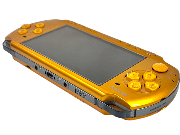 PSP Slim 3002 Console Limited Edition *METALLIC GOLD - RARE*