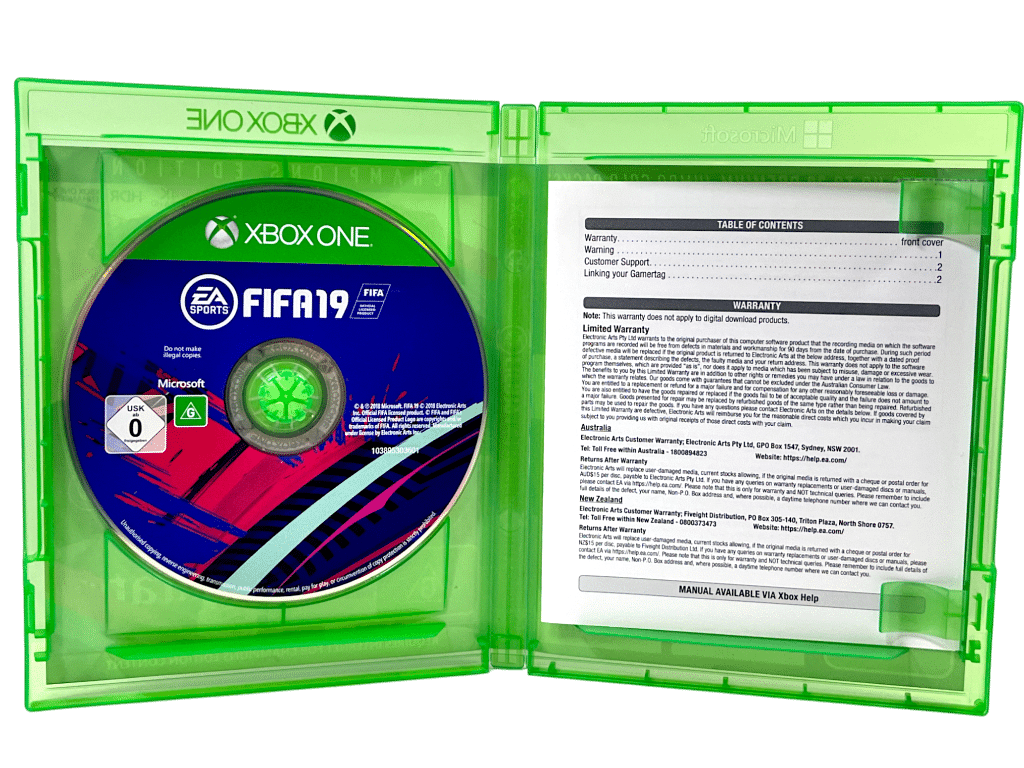 FIFA 19 (Xbox One - ALTERNATE PRINT) *MINT COLLECTOR'S* - Image 3