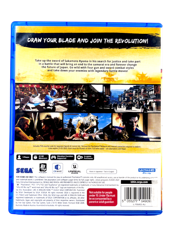 Like a Dragon: Ishin! (PS5)